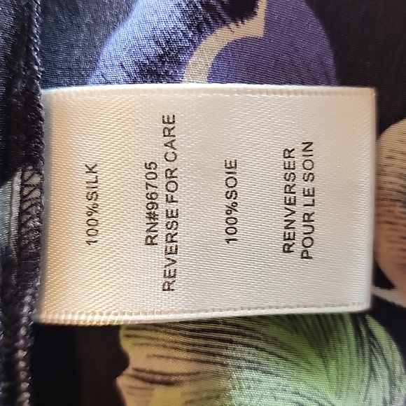 REBECCA TAYLOR Sleeveless Elasticized Waist V-Neck Silk Dress WITH POCKETS - Picture 15 of 16